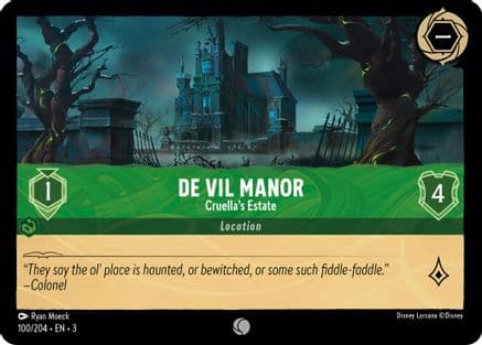 De Vil Manor - Cruella's Estate — Into the Inklands