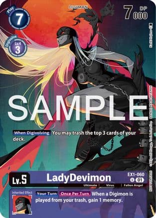 LadyDevimon (Digimon Illustration Competition Pack 2023) — Classic Collection