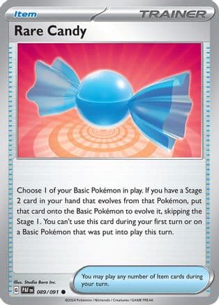 Rare Candy — SV: Paldean Fates Pokémon TCG card by Studio Bora Inc.
