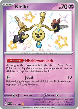 Klefki — SV: Paldean Fates Pokémon TCG card by yuu