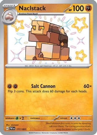 Naclstack — SV: Paldean Fates Pokémon TCG card by otumami