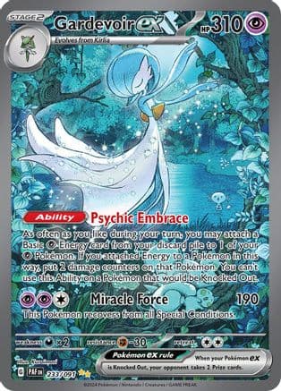 Gardevoir ex - 233/091 — Pokémon TCG card