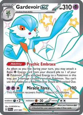 Gardevoir ex - 217/091 — SV: Paldean Fates Pokémon TCG card by N-DESIGN Inc.