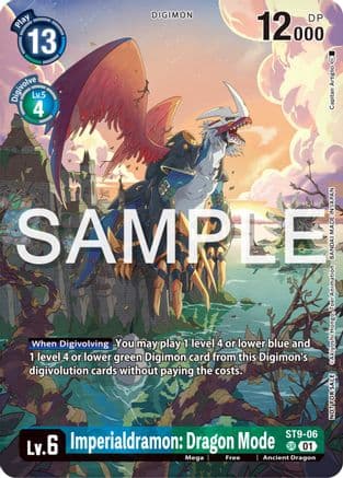 Imperialdramon Dragon Mode (Digimon Illustration Competition Pack 2023) — Digimon Card Game card