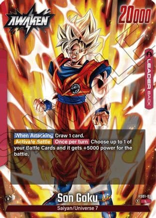 Son Goku - FS01-01 — Starter Deck 1: Son Goku