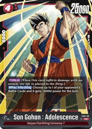 Son Gohan : Adolescence — Starter Deck 1: Son Goku