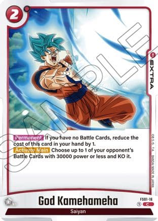 God Kamehameha — Starter Deck 1: Son Goku