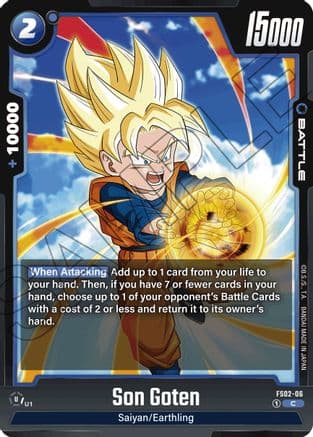 Son Goten - FS02-06 — Starter Deck 2: Vegeta