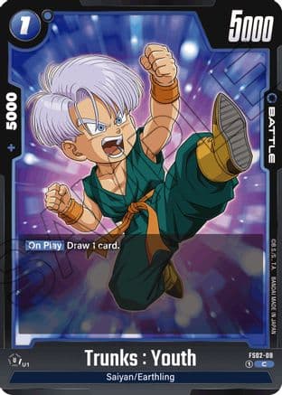 Trunks : Youth - FS02-08 — Starter Deck 2: Vegeta