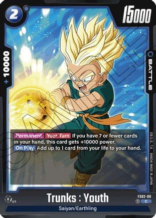 Trunks : Youth - FS02-09 — Starter Deck 2: Vegeta