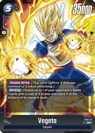 Vegeta - FS02-13 — Starter Deck 2: Vegeta