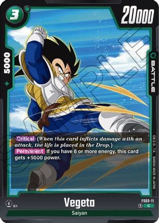 Vegeta - FS03-11 — Starter Deck 3: Broly