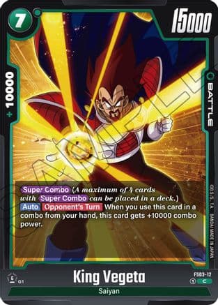 King Vegeta — Starter Deck 3: Broly