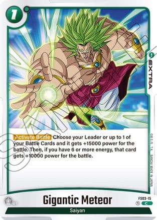 Gigantic Meteor — Dragon Ball Super: Fusion World card