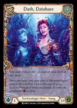 Dash, Database - HER091 — Flesh and Blood: Promo Cards