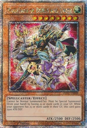 Magicians of Bonds and Unity (Quarter Century Secret Rare) — Yu-Gi-Oh! card