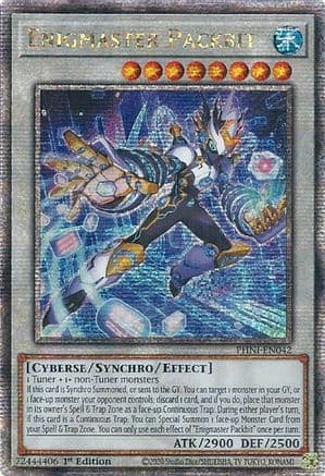 Enigmaster Packbit (Quarter Century Secret Rare) — Yu-Gi-Oh! card