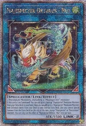 Majespecter Orthrus - Nue (Quarter Century Secret Rare) — Phantom Nightmare