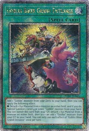 Goblin Biker Grand Entrance (Quarter Century Secret Rare) — Phantom Nightmare Yu-Gi-Oh! card by PHNI-EN061