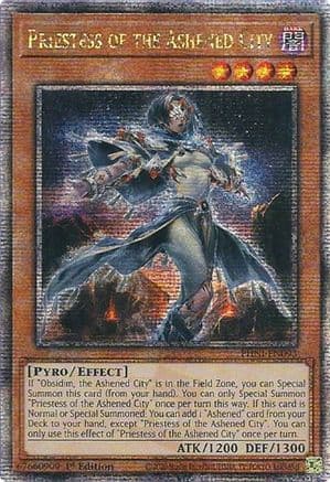 Priestess of the Ashened City (Quarter Century Secret Rare) — Phantom Nightmare