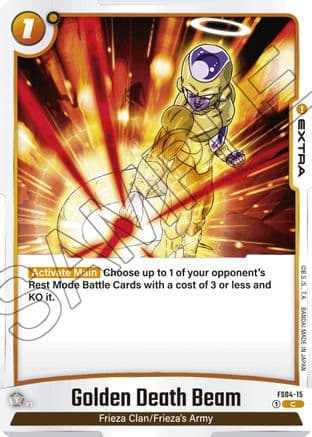 Golden Death Beam — Starter Deck 4: Frieza