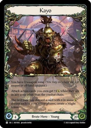 Kayo // Rhinar — Heavy Hitters