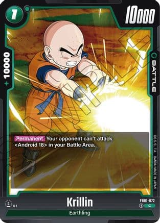 Krillin - FB01-072 — Awakened Pulse