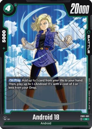 Android 18 - FB01-081 — Awakened Pulse Dragon Ball Super: Fusion World card by TA