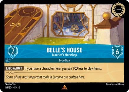 Belle's House - Maurice's Workshop — Into the Inklands