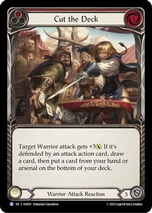 Cut the Deck (Red) — Blitz Deck: Heavy Hitters - Kassai
