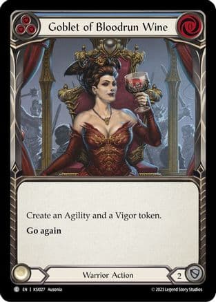 Goblet of Bloodrun Wine — Blitz Deck: Heavy Hitters - Kassai Flesh and Blood card by Ausonja
