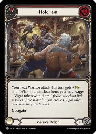 Hold 'em (Red) — Blitz Deck: Heavy Hitters - Olympia