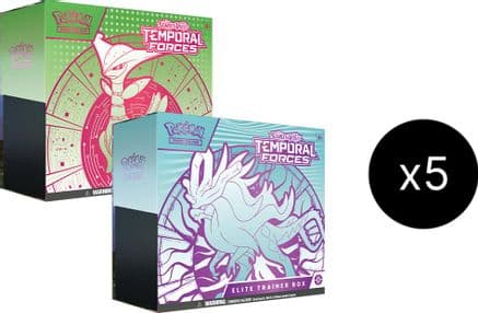 Temporal Forces Elite Trainer Box Case — SV05: Temporal Forces