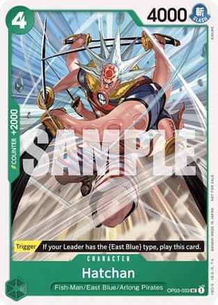 Hatchan (Tournament Pack Vol. 6) — One Piece Promotion Cards