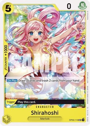 Shirahoshi (Tournament Pack Vol. 6) — One Piece Promotion Cards