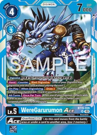 WereGarurumon ACE — Exceed Apocalypse