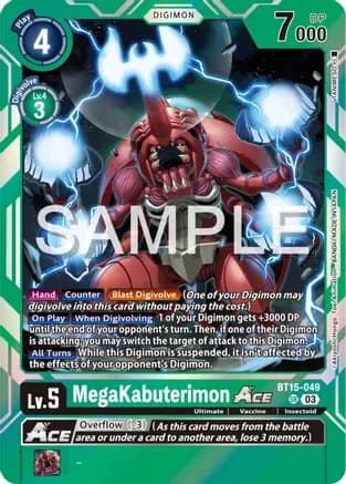 MegaKabuterimon ACE — Exceed Apocalypse