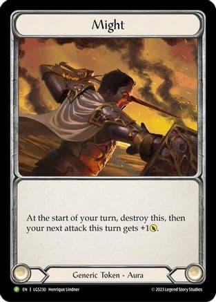 Might // Vigor - LGS230 — Flesh and Blood: Promo Cards Flesh and Blood card by Montague Underley