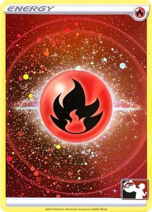 Fire Energy (Prize Pack Series 3) (Cosmos Holo) — Prize Pack Series Cards