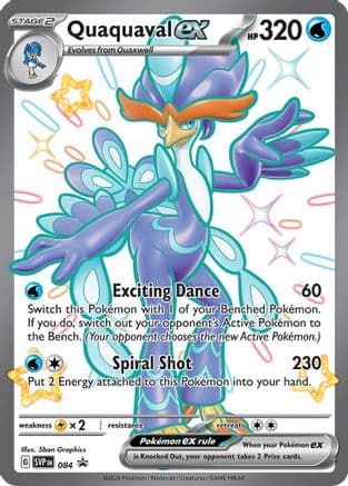 Quaquaval ex - 084 — SV: Scarlet & Violet Promo Cards Pokémon TCG card by 5ban Graphics