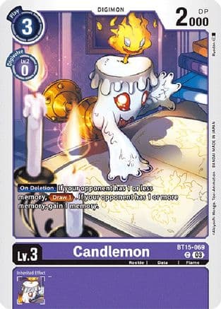 Candlemon — Exceed Apocalypse Digimon Card Game card by Ryuda