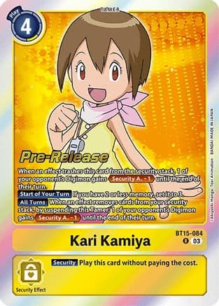 Kari Kamiya — Exceed Apocalypse Pre-Release Cards