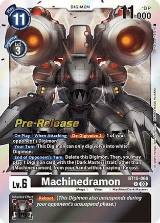 Machinedramon — Digimon Card Game card
