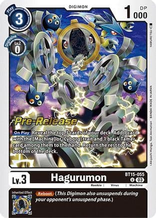Hagurumon — Exceed Apocalypse Pre-Release Cards