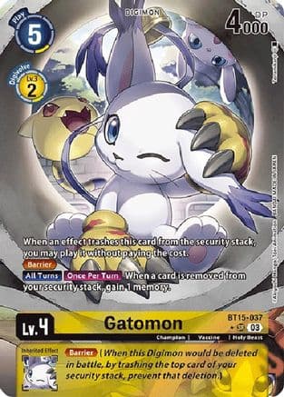 Gatomon (Alternate Art) — Exceed Apocalypse