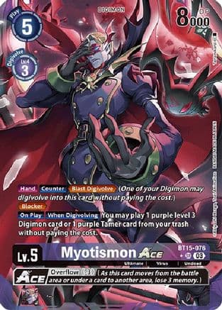 Myotismon ACE (Alternate Art) — Exceed Apocalypse