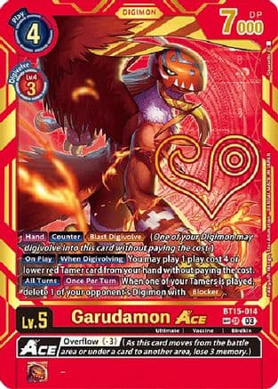 Garudamon ACE (Special Rare) — Exceed Apocalypse