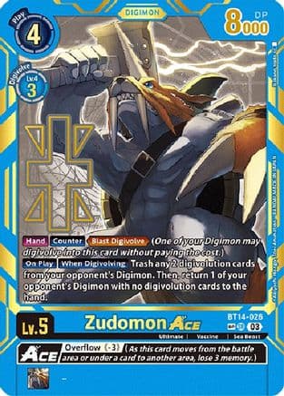 Zudomon ACE (Special Rare) — Exceed Apocalypse