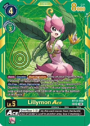 Lillymon ACE (Special Rare) — Exceed Apocalypse