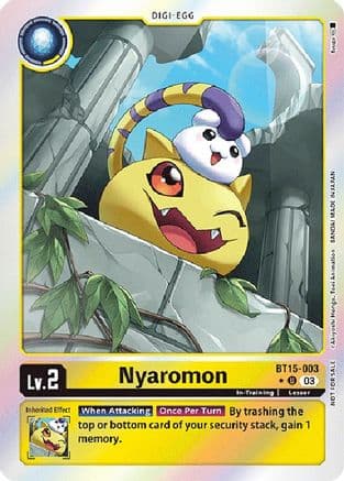 Nyaromon (Exceed Apocalypse Box Promotion Pack) — Exceed Apocalypse